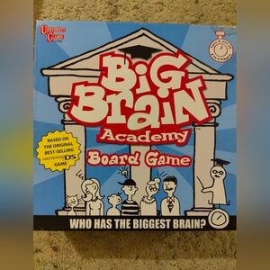 Big Brain Academy Board Game, Like New